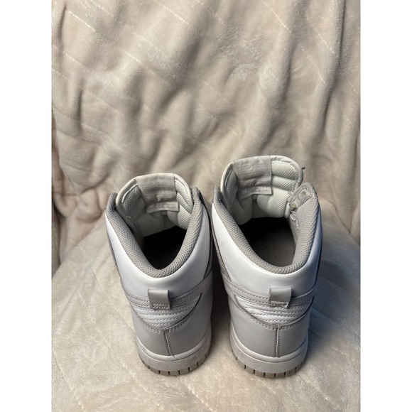 Nike Dunk High Platinum White Gray Sneakers Women's Size 8 DD1869-102 - Picture 5 of 10